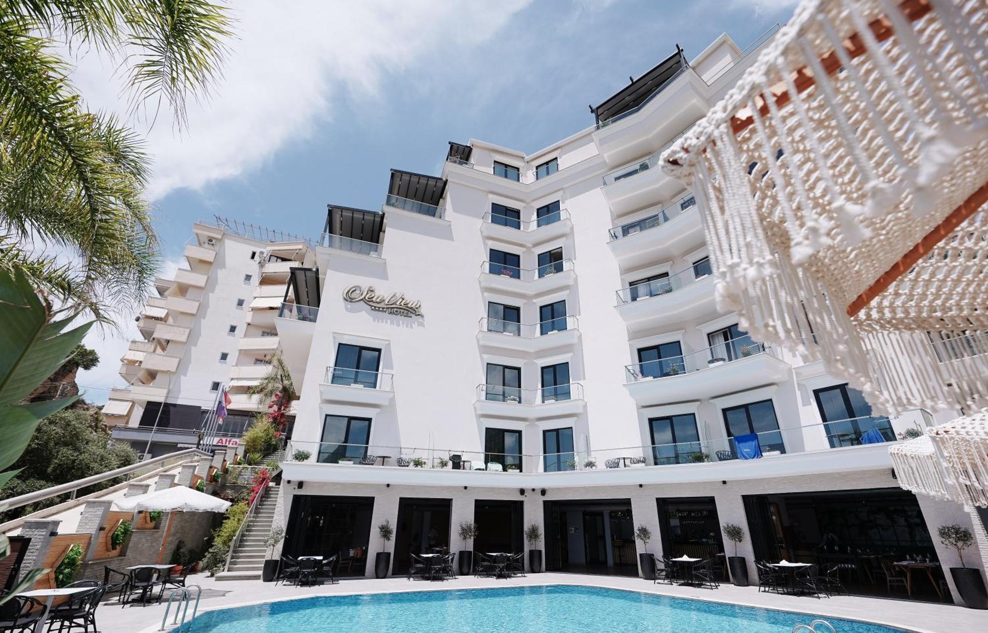Sea View Hotel Himare Exterior foto